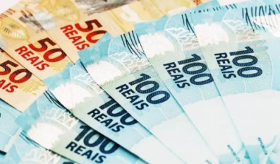 Notas de dinheiro representa um fundo perdido ou subvenção para empresas