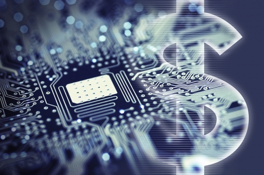 Circuito Integrado - cifrão