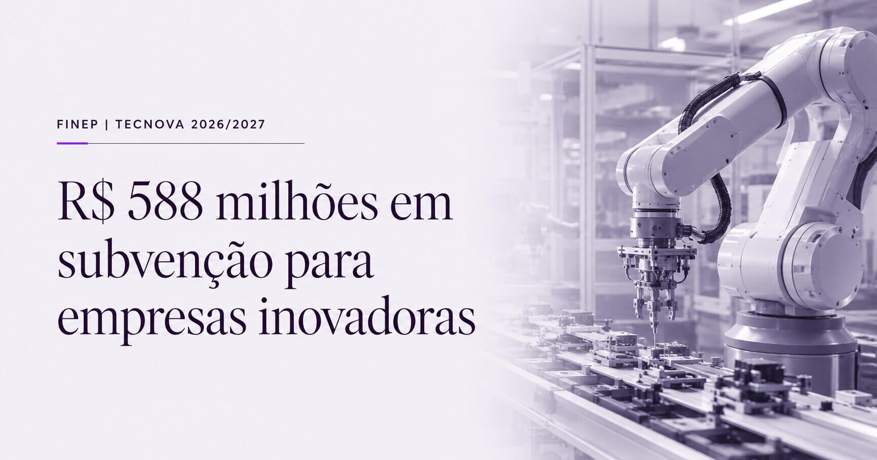 finep tecnova 2026